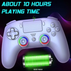 Subsonic Wireless Led Controller White for PS5