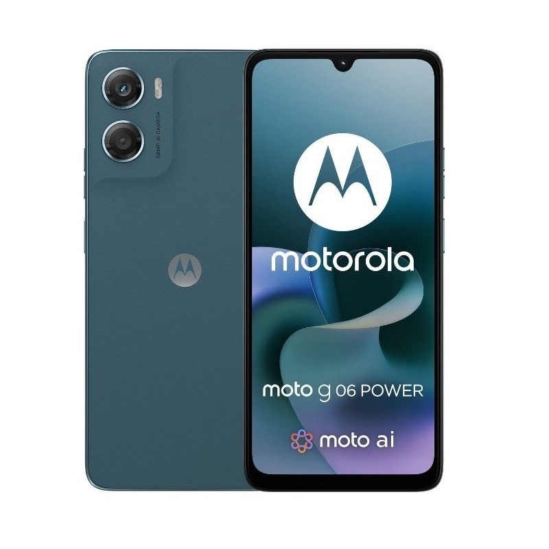 Motorola moto G06 6.88" Dual SIM Android 15 USB Type-C 4 GB 64 GB 7000 mAh Blue