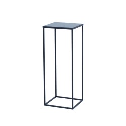 Lillepostament DEIA CHI S 19x19xH50cm, must