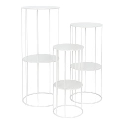 Lillepostament DEIA STAND S D21xH45cm, hallikasbeež