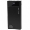 Power Bank 20000mAh QC+PD 20W + lightning PB20E