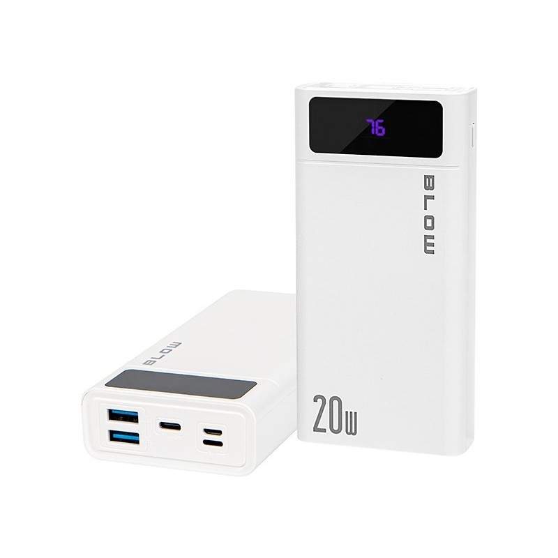 Power Bank 20000mAh QC+PD 20W + lightning PB20E