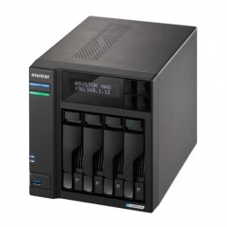 Asustor LOCKERSTOR 4 Gen2 (AS6704T) NAS Desktop Intel® Celeron® N N5105 4 GB DDR4 0 TB ADM Black