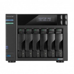 Asustor LOCKERSTOR 6 NAS Desktop Intel® Celeron® N5105 8 GB DDR4 HDD ADM Black