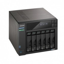 Asustor LOCKERSTOR 6 NAS Desktop Intel® Celeron® N5105 8 GB DDR4 HDD ADM Black