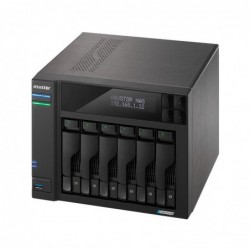 Asustor LOCKERSTOR 6 NAS Desktop Intel® Celeron® N5105 8 GB DDR4 HDD ADM Black