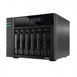 Asustor LOCKERSTOR 6 NAS Desktop Intel® Celeron® N5105 8 GB DDR4 HDD ADM Black