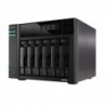 Asustor LOCKERSTOR 6 NAS Desktop Intel® Celeron® N5105 8 GB DDR4 HDD ADM Black