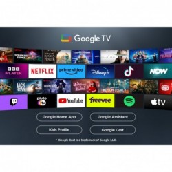 TCL V6C 75V6C TV 190.5 cm (75") 4K Ultra HD Smart TV Wi-Fi Metallic 330 cd/m²