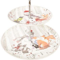 Tiered stand MIA SNOW 3-levels, in a gift box