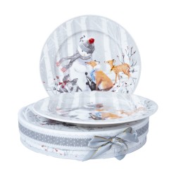 Taldrikud MIA SNOW 2tk D19cm, kinkekarbis