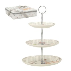 Tiered stand MIA SNOW 3-levels, in a gift box