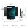 BenQ RD240Q computer monitor 61.2 cm (24.1") 2560 x 1600 pixels WQXGA LCD Black