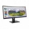 Lenovo ThinkVision T34WD-40 LED display 86.4 cm (34") 3440 x 1440 pixels Wide Quad HD+ Black