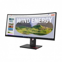Lenovo ThinkVision T34WD-40 LED display 86.4 cm (34") 3440 x 1440 pixels Wide Quad HD+ Black