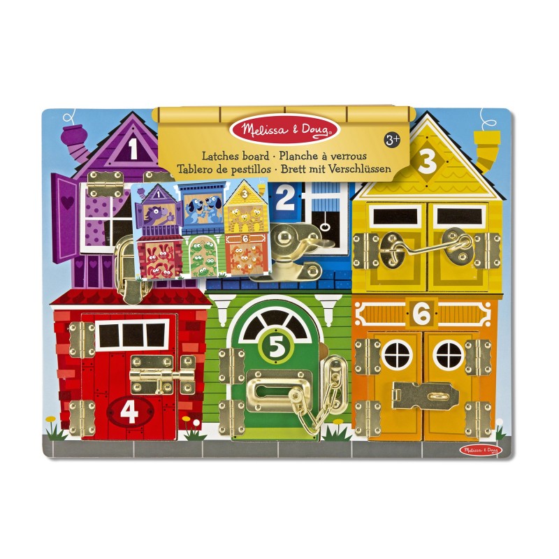 MELISSA & DOUG playset Latches Board