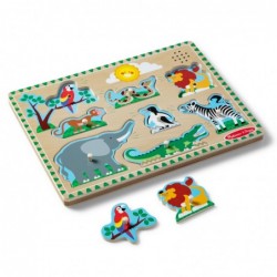 MELISSA & DOUG playset Zoo Animal Sound Puzzle