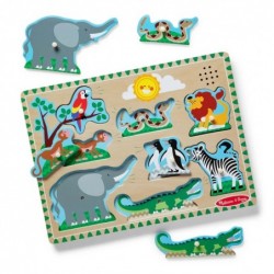 MELISSA&DOUG Пазл со звуками зоопарк