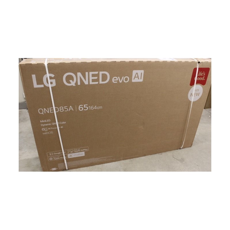 SALE OUT. LG 65QNED85A3C 65" (165 cm) 4K Smart TV LG 4K QNED MiniLED TV 65QNED85A3C 65 Smart TV webOS 25 4K