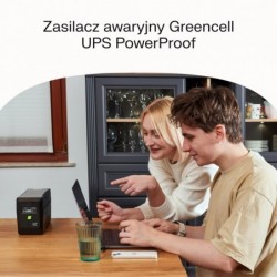 GREEN CELL UPS POWERPROOF 1200W/2000VA MOD. SINE