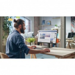 ASUS AIO P440VAK-BPC541X i5-13420H 23.8"FHD 250nits 100Hz AG 16GB DDR5 SSD512 Intel UHD Graphics WLAN+BT LAN Cam1080p