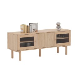 TV-table HANSEN 140x40xH55cm, melamine