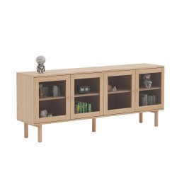 Sideboard HANSEN 160x40xH75cm, melamine
