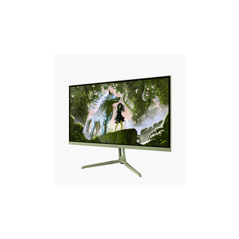 Arozzi Nova 24" IPS, 200Hz, Computer Monitor - Forest Green