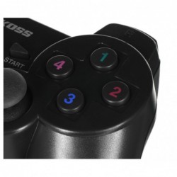 Vakoss GP-3925BK Gaming Controller Black RF Gamepad Analogue / Digital PC, Playstation 3