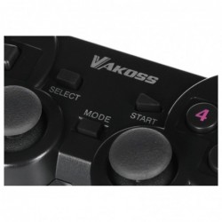 Vakoss GP-3925BK Gaming Controller Black RF Gamepad Analogue / Digital PC, Playstation 3
