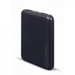 Gembird PB05-02 power bank Lithium Polymer (LiPo) 5000 mAh Black
