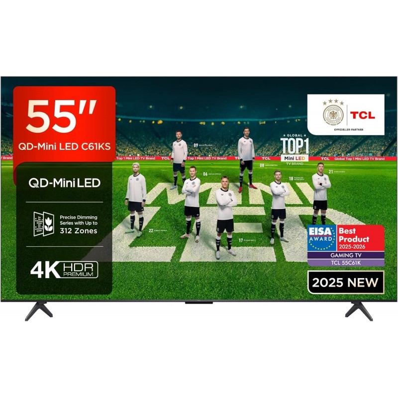 Telewizor 55" TCL 55C61KS