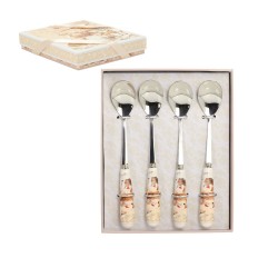 Lusikad MIA DEER 4tk 15cm, kinkekarbis