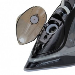 Esperanza EHI011 Steam iron Ceramic soleplate Grey, Black 2600 W