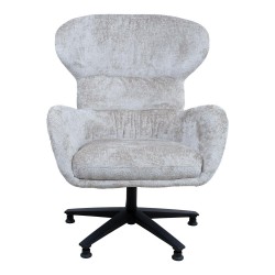 Tugitool KAROLINA 78x84,5xH104,5cm, koorevalge