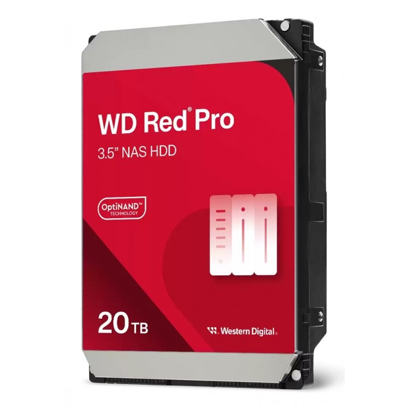 Western Digital Red Pro WD202KFGX internal hard drive 20 TB 7200 RPM 512 MB 3.5" Serial ATA III