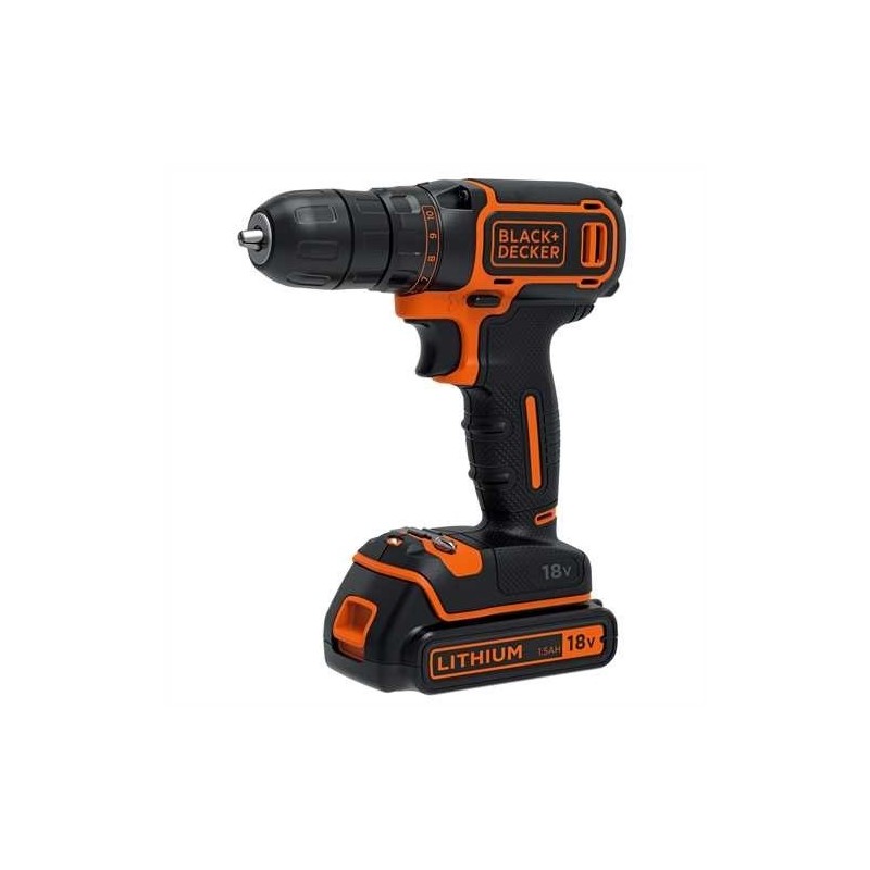 Wiertarko-wkrętarka aku 18V BDCDC18B BLACK+DECKER