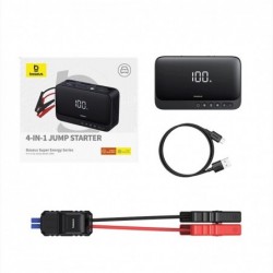 Baseus Super Energy BS-CH013 4in1 - jump starter with torch, 6000mAh power bank, compressor (black)