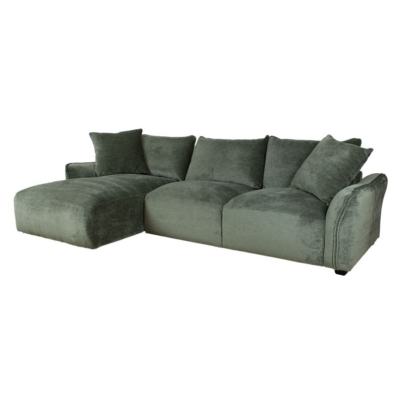 Corner sofa DIVI LC, mint green