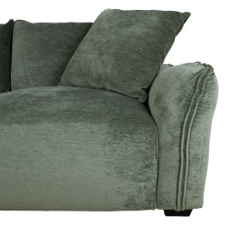 Corner sofa DIVI LC, mint green