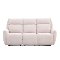 Diivan MAREN 3-kohaline manuaalne recliner 206x90xH104cm, beež