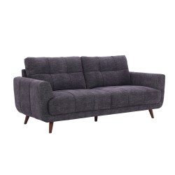 Sofa STEVE 3-seater, dark grey