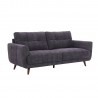 Sofa STEVE 3-seater, dark grey
