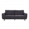 Sofa STEVE 3-seater, dark grey