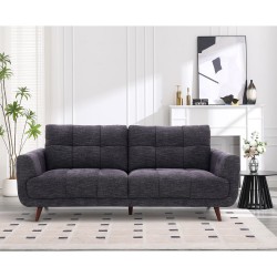 Sofa STEVE 3-seater, dark grey