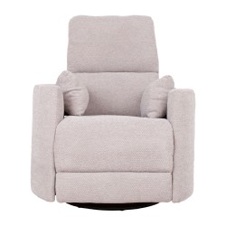 Tugitool STINA kiikuv ja pöörlev manuaalne recliner 83x88xH100cm, hall