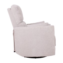 Tugitool STINA kiikuv ja pöörlev manuaalne recliner 83x88xH100cm, hall