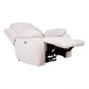 Recliner armchair FELICIA with electric mechanism, natural white