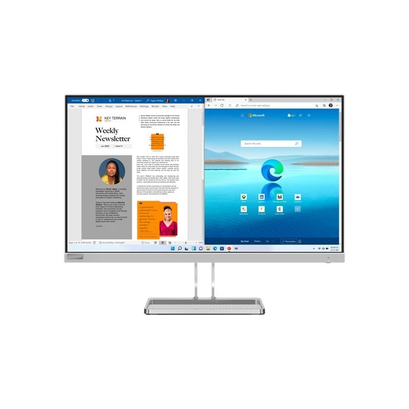 Lenovo L27i-4A 27 " In-plane switching 16:9 100 Hz 1 ms 1920 x 1080 pixels 300 cd/mu00b2 HDMI ports