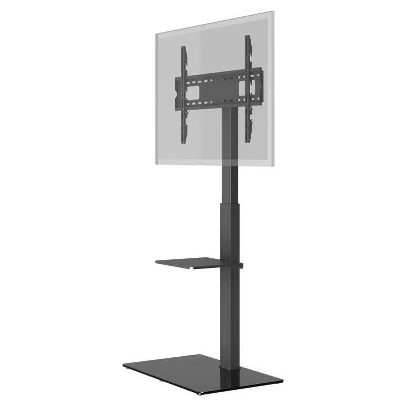 Goobay 58526 TV Floor Stand Basic (Size L), Black